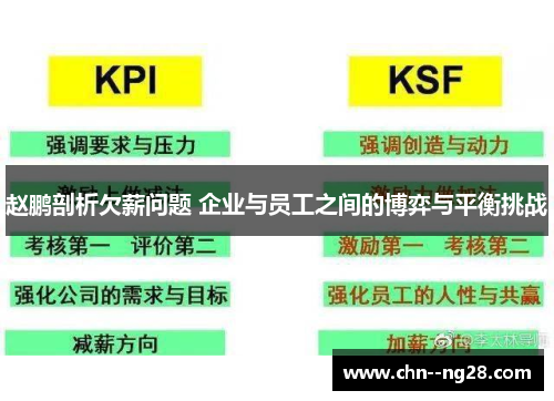 赵鹏剖析欠薪问题 企业与员工之间的博弈与平衡挑战 赵鹏剖析欠薪问题 企业与员工之间的博弈与平衡挑战