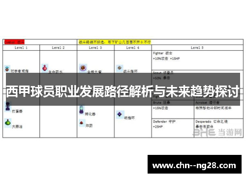 西甲球员职业发展路径解析与未来趋势探讨